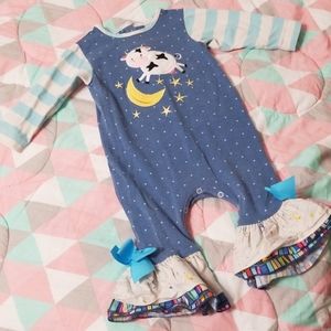 Ricrac & Ruffles Romper